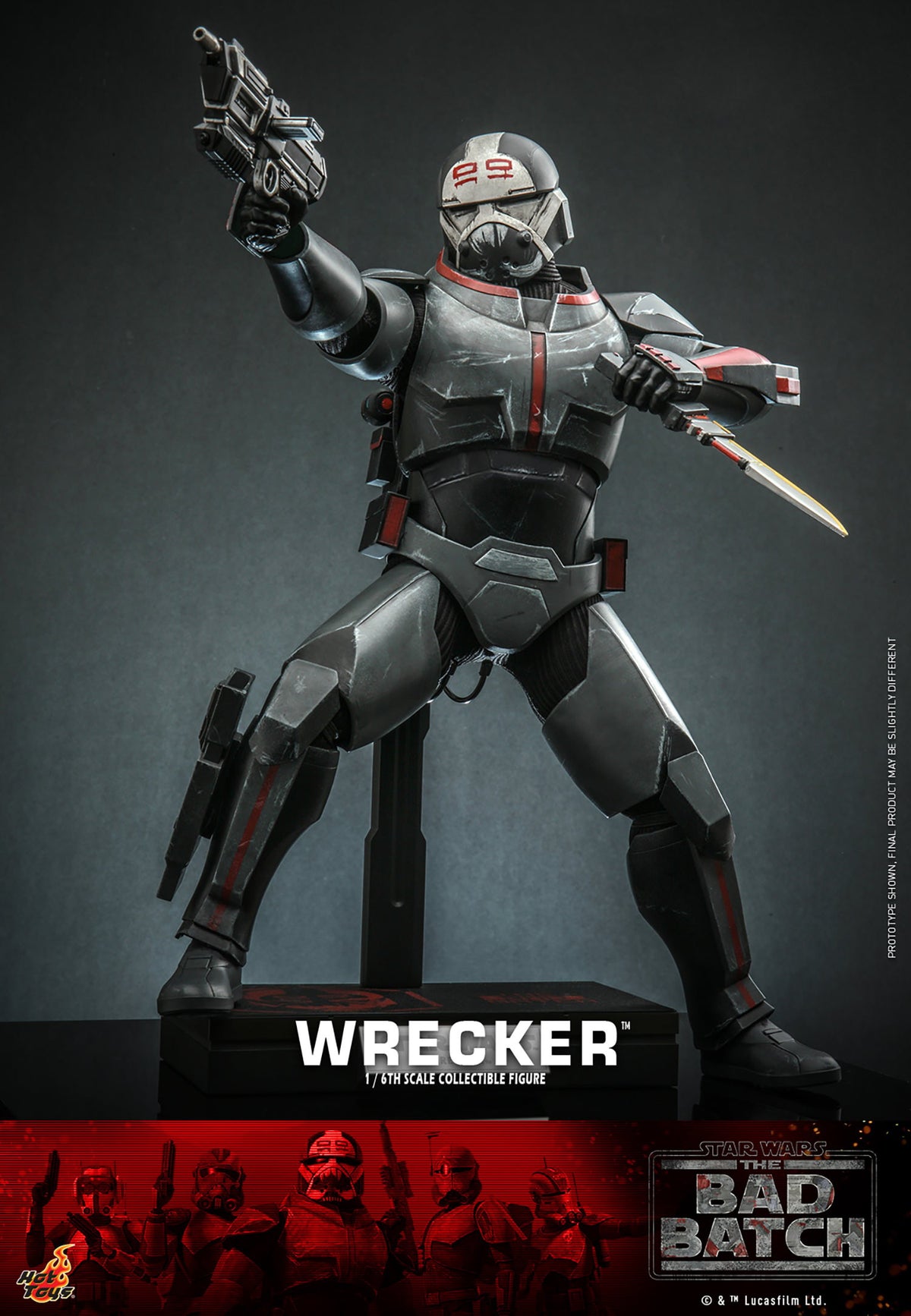 Wrecker Star Wars Sixth Scale Figure