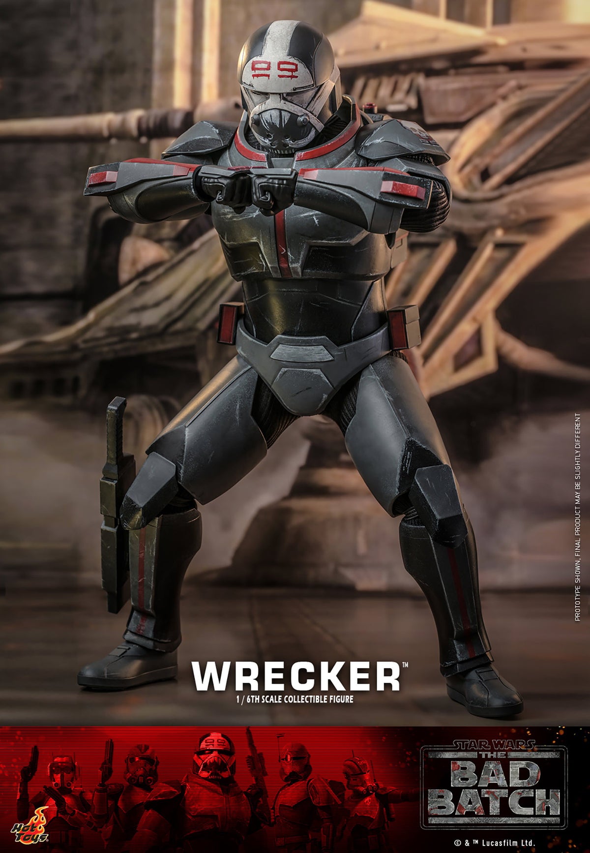 Wrecker Star Wars Sixth Scale Figure