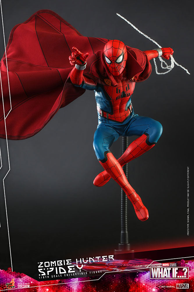 Zombie Hunter Spidey Marvel Sixth Scale Figure
