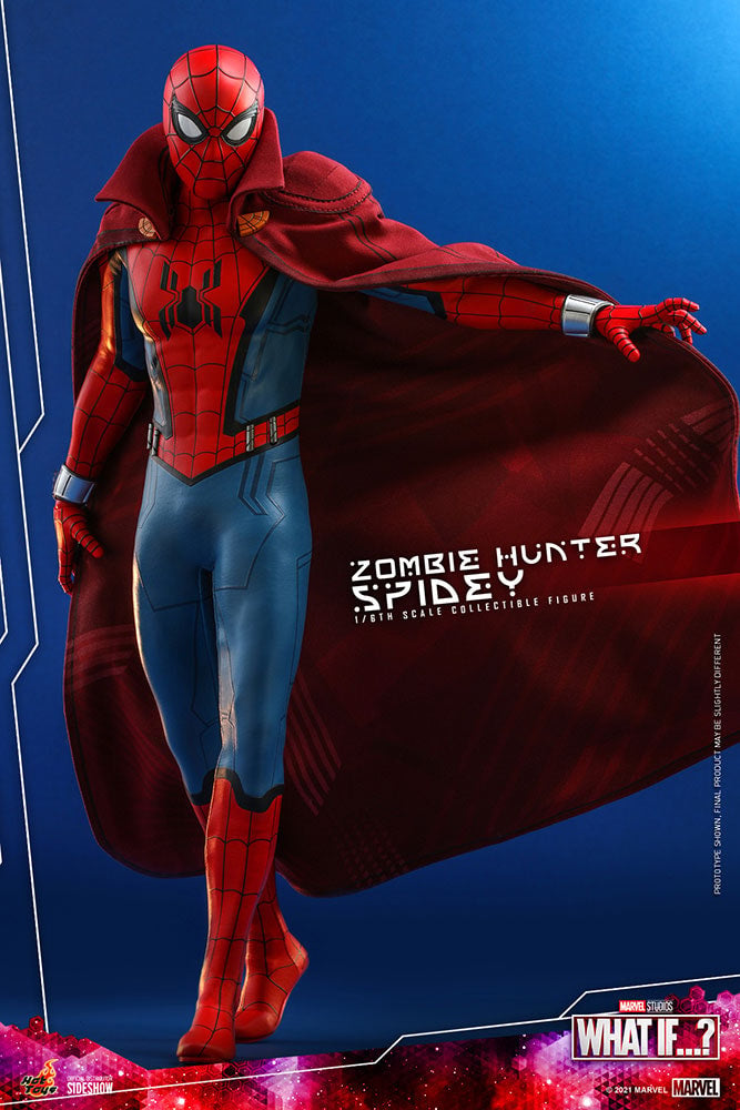 Zombie Hunter Spidey Marvel Sixth Scale Figure