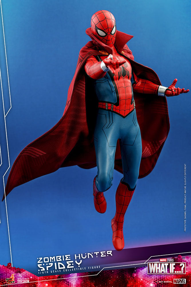 Zombie Hunter Spidey Marvel Sixth Scale Figure