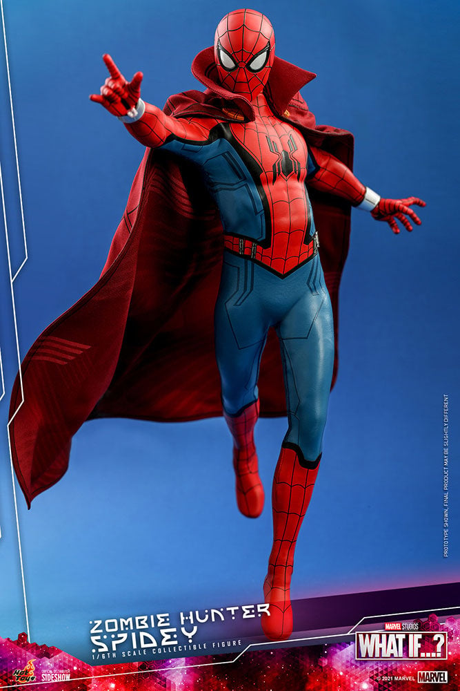 Zombie Hunter Spidey Marvel Sixth Scale Figure