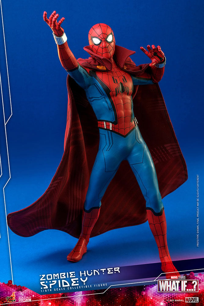 Zombie Hunter Spidey Marvel Sixth Scale Figure