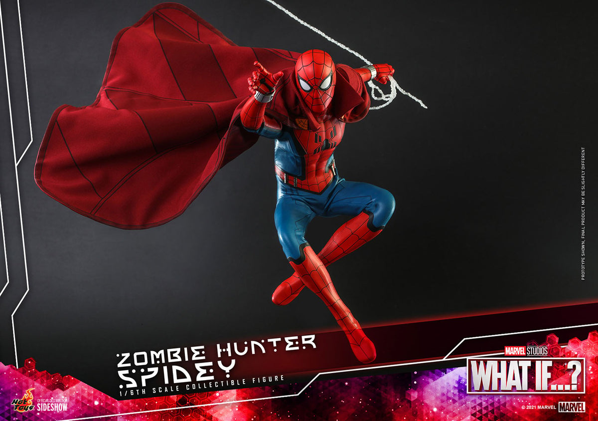 Zombie Hunter Spidey Marvel Sixth Scale Figure