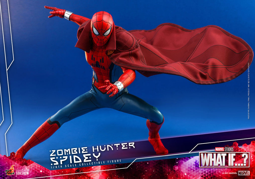 Zombie Hunter Spidey Marvel Sixth Scale Figure