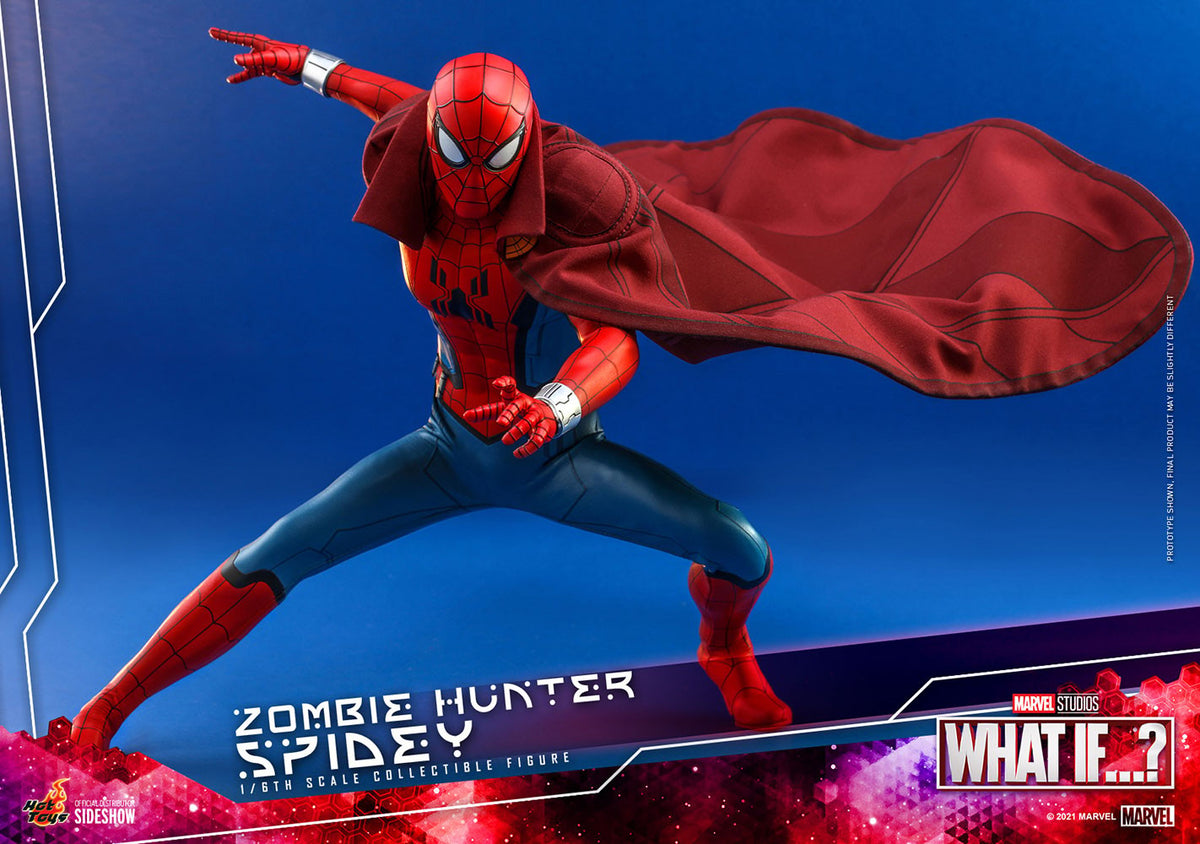 Zombie Hunter Spidey Marvel Sixth Scale Figure