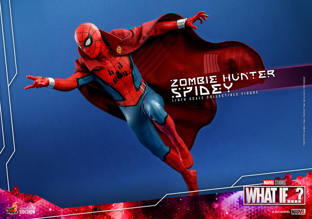Zombie Hunter Spidey Marvel Sixth Scale Figure