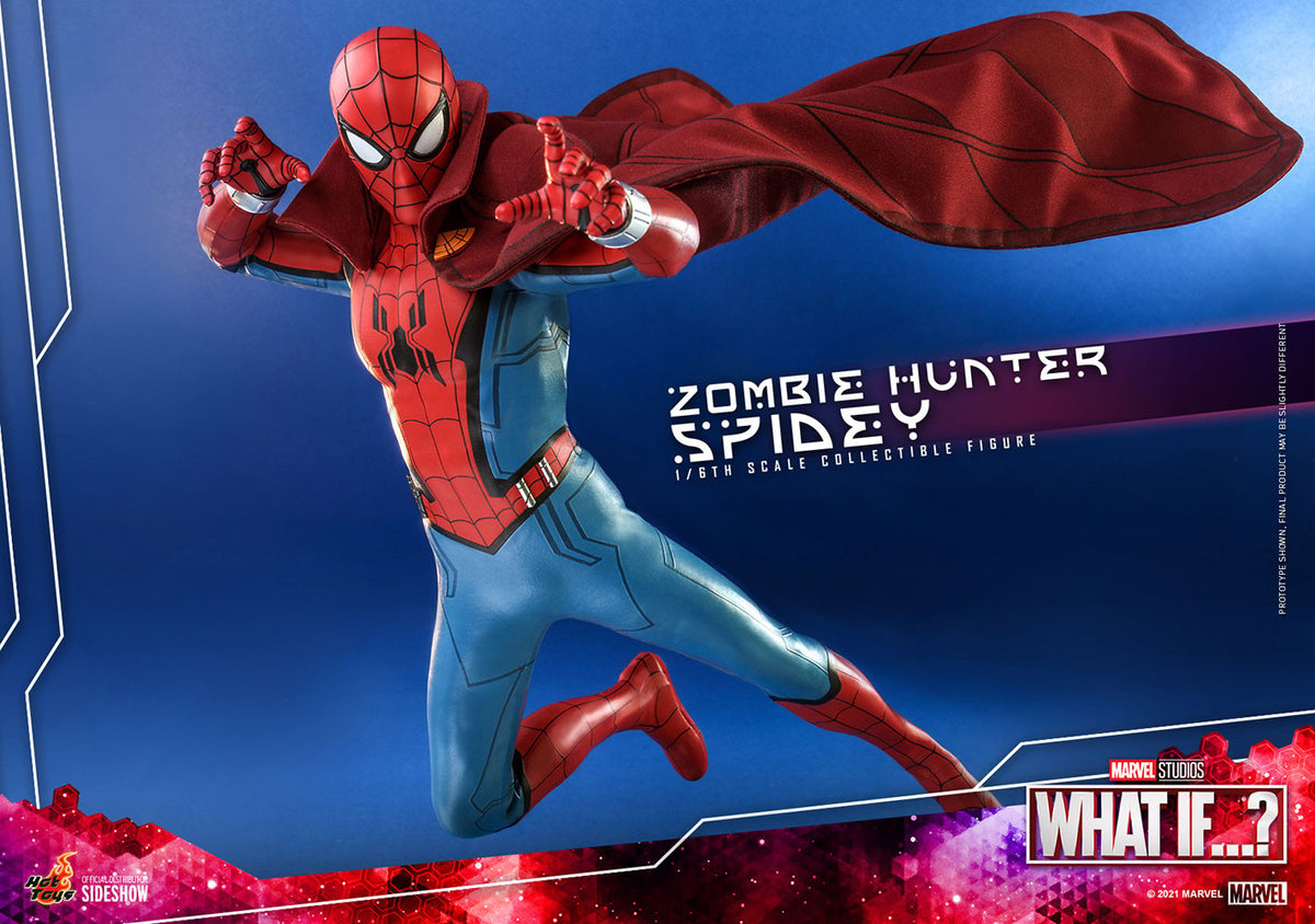 Zombie Hunter Spidey Marvel Sixth Scale Figure