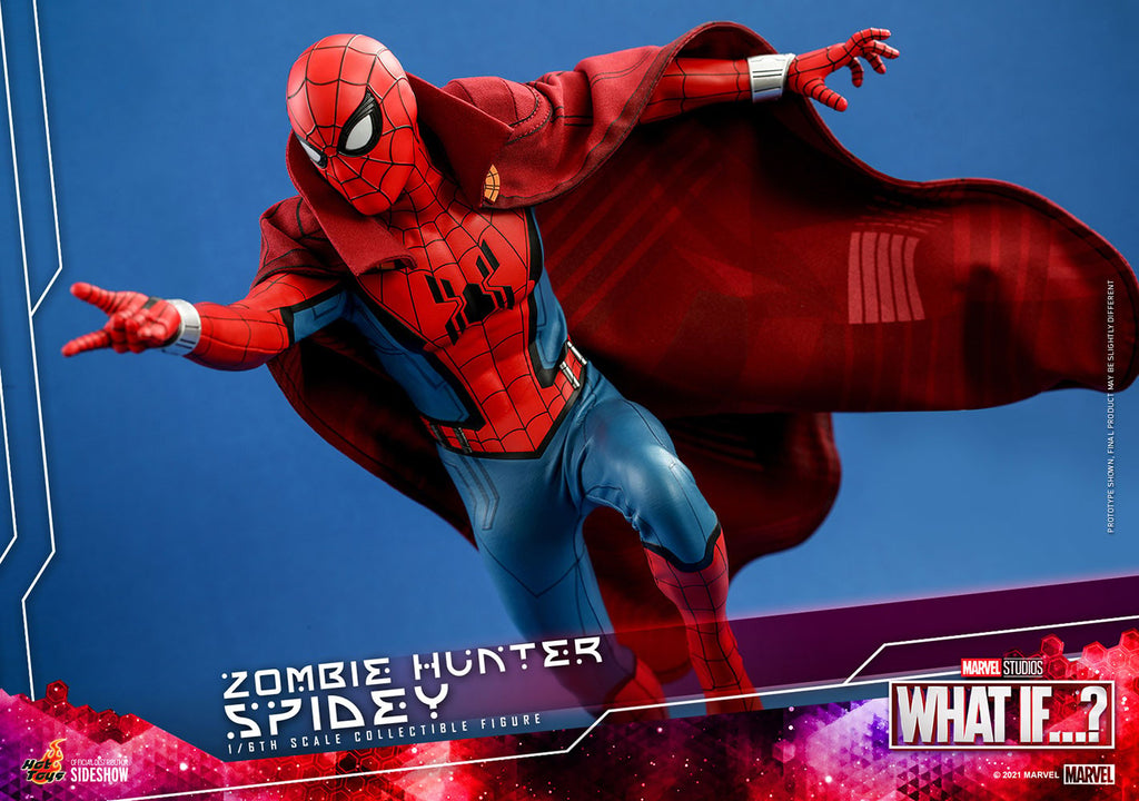 Zombie Hunter Spidey Marvel Sixth Scale Figure