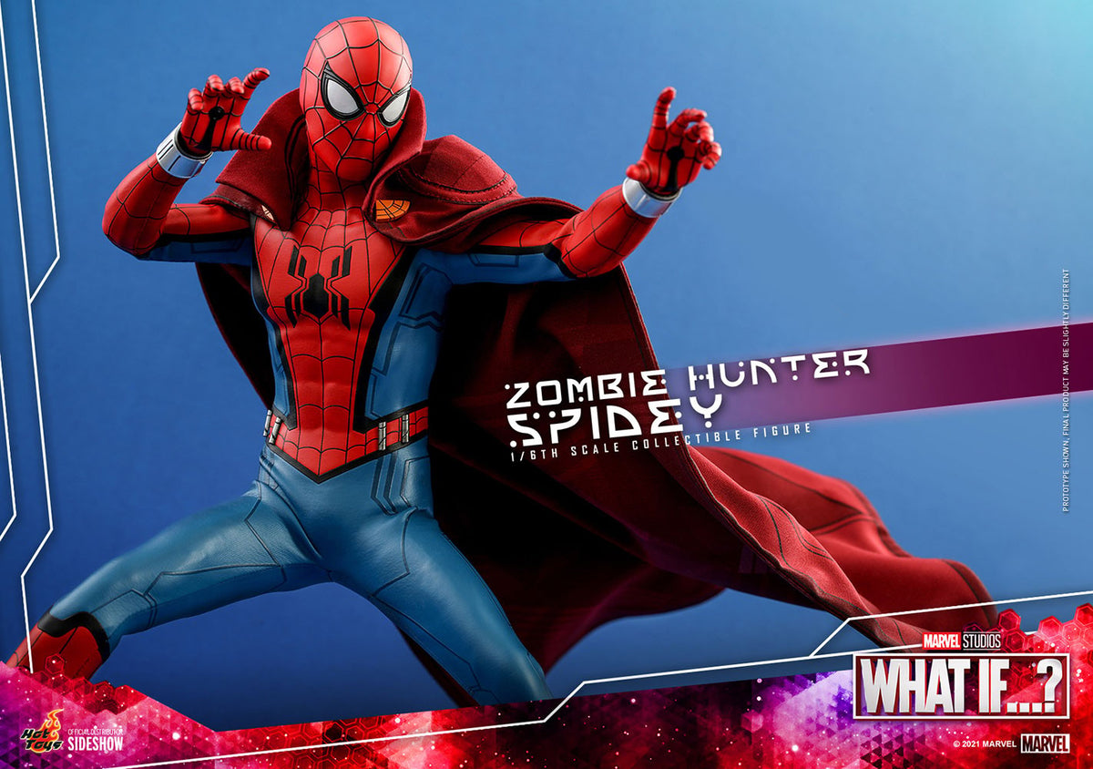 Zombie Hunter Spidey Marvel Sixth Scale Figure