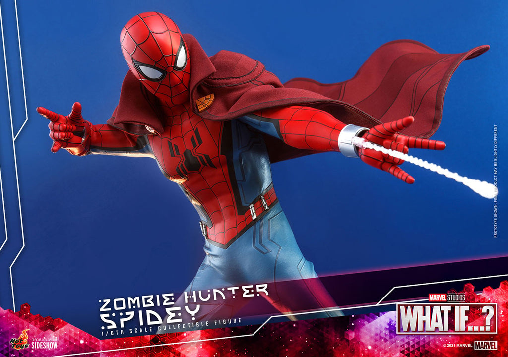 Zombie Hunter Spidey Marvel Sixth Scale Figure