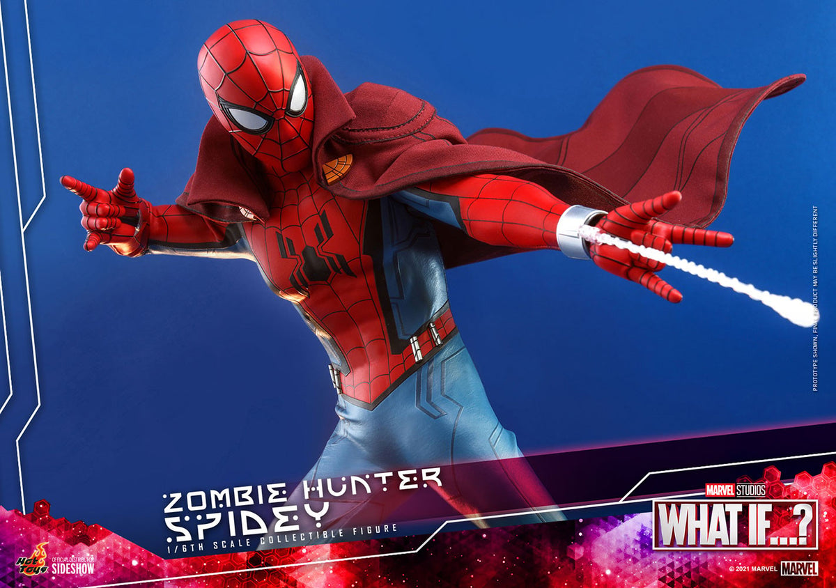 Zombie Hunter Spidey Marvel Sixth Scale Figure