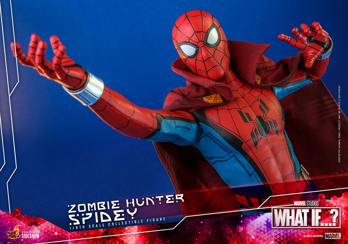 Zombie Hunter Spidey Marvel Sixth Scale Figure
