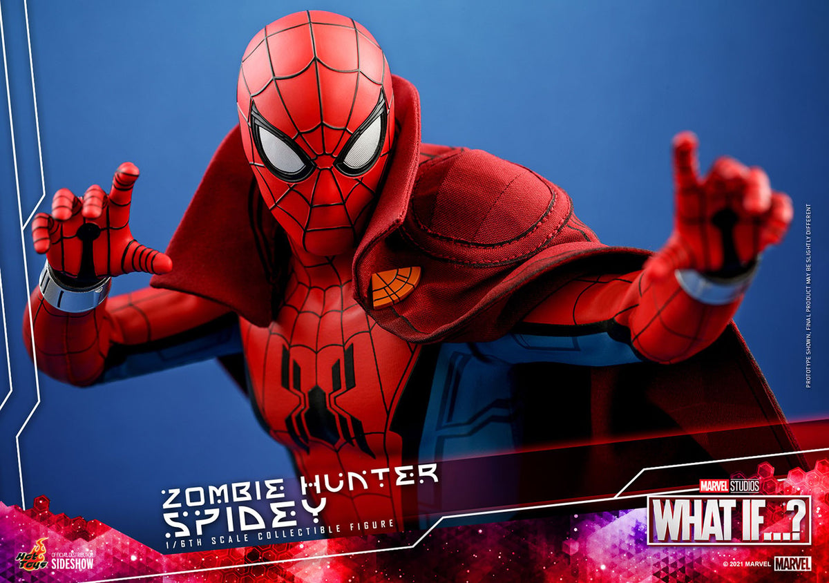 Zombie Hunter Spidey Marvel Sixth Scale Figure